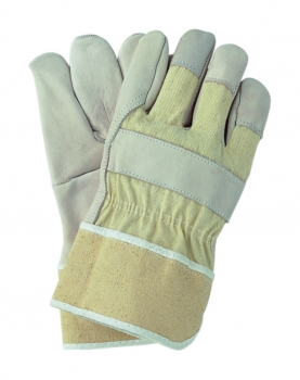 Rindvolleder-Handschuhe Ia Qualit�t  Canvas Stulpe