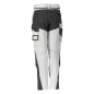Preview: MASCOT® Customized Hose mit Knietaschen 22078-605 weiß/anthrazit hinten