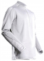 Preview: MASCOT® Customized T-Shirt Langarm mit kurzem Reißverschluss 22681-618 weiß