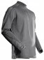 Preview: MASCOT® Customized T-Shirt Langarm mit kurzem Reißverschluss 22681-618 anthrazit