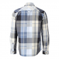 Preview: MASCOT® Customized Hemd aus Flanell 22904-446 schwarzblau-kariert Ansicht Rücken