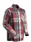 Preview: MASCOT® Customized Hemd aus Flanell 22904-446 bordeaux-kariert
