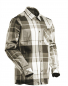 Preview: MASCOT® Customized Hemd aus Flanell 22904-446 dunkel sandbeige-kariert