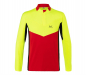Preview: Kübler Forest Funktionsshirt Langarm 5049 6242 rot-warngelb vorne