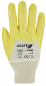 Preview: Nitrilhandschuh 03400 teilbeschichtet mit Strickbund Handrücken
