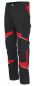 Preview: Damen Bundhose 2550 Kübler ACTIVIQ Cotton+ schwarz-mittelrot
