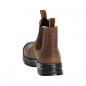 Preview: MASCOT® FOOTWEAR ORIGINALS F1000-715 Sicherheitsstiefel nussbraun/schwarz Rückansicht