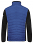 Preview: Hybridjacke Kübler 1342 kornblau-dunkelgrau Rücken