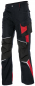 Preview: Kübler Bodyforce Hose Pro 2125 schwarz-mittelrot