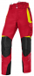 Preview: Kübler Forest Schnittschutzhose 2750 rot-warngelb