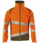 Preview: Warnschutz Jacke Mascot Accelerate Safe 19009-511 orange-moosgrün