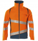 Preview: Warnschutz Jacke Mascot Accelerate Safe 19009-511 orange-dunkelpetroleum