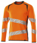 Preview: Warnschutz Sweatshirt Mascot Accelerate Safe 19084-781 orange-schwarzblau