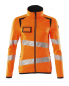 Preview: Damen Warnschutz Fleecejacke Mascot Accelerate Safe M19153-315 orange-schwarzblau