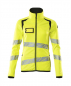 Preview: Damen Warnschutz Fleecejacke Mascot Accelerate Safe M19153-315 gelb-schwarz