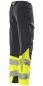 Preview: Warnschutzhose Mascot Accelerate Safe 19179-511 schwarzblau-gelb seitlich rechts