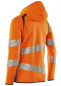 Preview: Warnschutz Kapuzensweatshirt Mascot Accelerate Safe 19284-781 orange-dunkelanthrazit Rücken