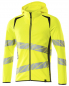 Preview: Warnschutz Kapuzensweatshirt Mascot Accelerate Safe 19284-781 gelb-schwarzblau
