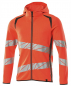 Preview: Warnschutz Kapuzensweatshirt Mascot Accelerate Safe 19284-781 rot-dunkelanthrazit