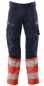 Preview: Warnschutzhose Mascot Accelerate Safe 19379-236 schwarzblau-rot
