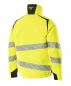 Preview: Warnschutz Winterjacke Mascot Accelerate Safe 19435-231 gelb-schwarzblau Rücken