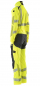 Preview: Warnschutz Overall Mascot Accelerate Safe 19519-236 gelb-schwarzblau seitlich links