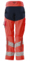 Preview: Warnschutz Damenhose Mascot Accelerate Safe 19578-236 rot-schwarzblau hinten