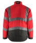 Preview: Warnschutz Jacke Oxford Mascot Safe Supreme rot-dunkelanthrazit hinten