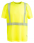 Preview: T-Shirt kurzarm PLANAM NORIT WARNSCHUTZ gelb vorne