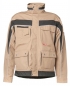 Preview: Planam Plaline Bundjacke  sand/schwarz