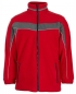 Preview: Fleecejacke Planam Plaline rot/schiefer