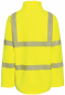 Preview: Regenjacke rECOflexy Planam gelb hinten