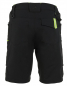 Preview: Shorts rECOline Planam schwarz hinten