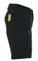 Preview: Shorts rECOline Planam schwarz rechts