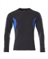 Preview: Sweatshirt 18384-962-01091 Mascot ACCELERATE schwarzblau-azurblau
