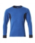 Preview: Sweatshirt 18384-962-91010 Mascot ACCELERATE azurblau-schwarzblau