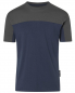 Preview: T-Shirt 5220 Kübler Reforce dunkelblau-dunkelgrau