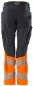 Preview: Warnschutz Damenhose Mascot Accelerate Safe 19678-236 schwarzblau-orange hinten