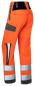 Preview: Warnschutz Damenhose arc2 2494 Kübler PROTECTIQ HI VIS warnorange/anthrazit hinten
