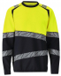 Preview: Warnschutz Sweatshirt 25084-781 Mascot Accelerate Safe schwarzblau-gelb vorne
