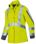 Preview: Warnschutz Wetterjacke Damen arc2 1495 Kübler PROTECTIQ HI VIS warngelb-anthrazit