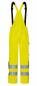 Preview: Warnschutz Wetterlatzhose 3395 ARC2 PSA 3 Kübler PROTECTIQ HI VIS gelb hinten