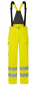 Preview: Warnschutz Wetterlatzhose 3395 ARC2 PSA 3 Kübler PROTECTIQ HI VIS gelb vorne