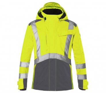 Preview: Warnschutz Hardshelljacke 1327 Kübler REFLECTIQ warngelb/anthrazit