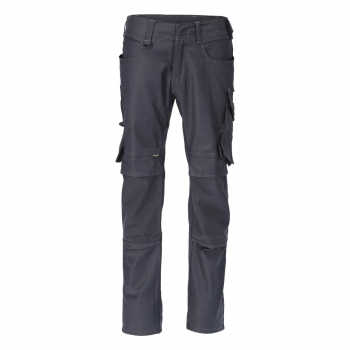 Hose mit Knietaschen 20279-459 Mascot UNIQUE schwarzblau vorne