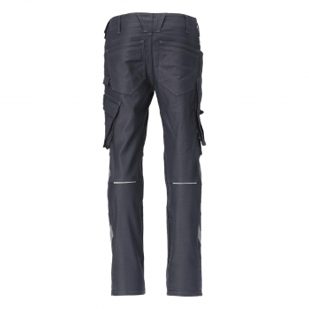 Preview: Hose mit Knietaschen 20279-459 Mascot UNIQUE schwarzblau hinten