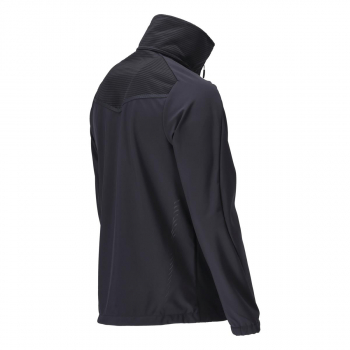 MASCOT® Customized Soft Shell Jacke 22302-649 schwarzblau seitlich hinten rechts