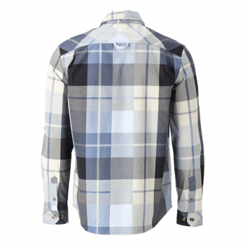 MASCOT® Customized Hemd aus Flanell 22904-446 schwarzblau-kariert Ansicht Rücken