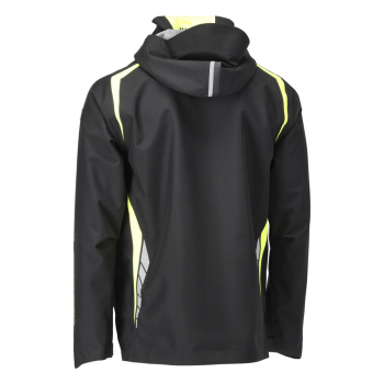 Hard Shell Jacke 23001 Mascot Accelerate Safe schwarz/gelb Rückansicht