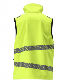 Warnschutz-Softshell Weste 24065 Mascot Accelerate Safe gelb hinten